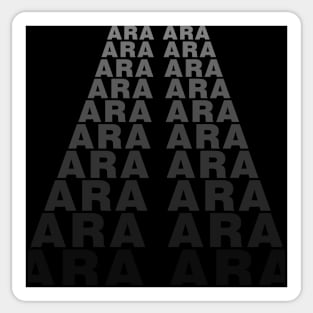 Ara Ara Sticker